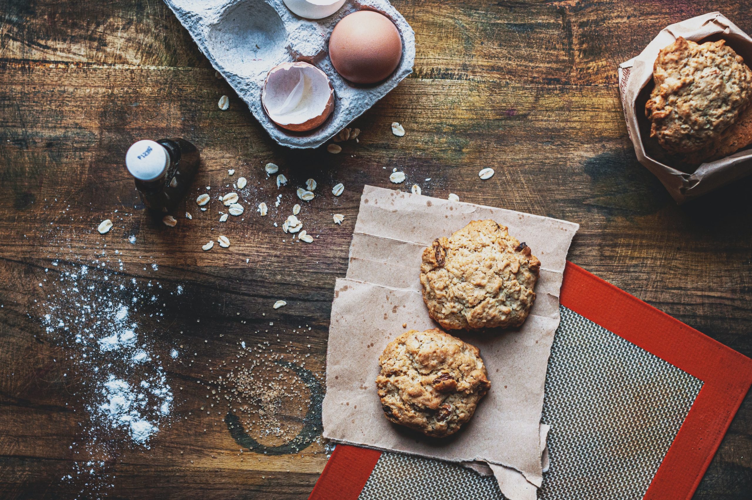 Biscuits au raisins0