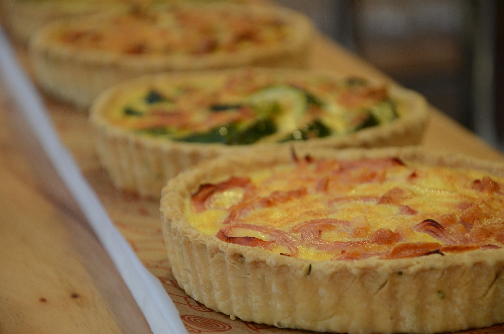 Quiche brocoli & saumon