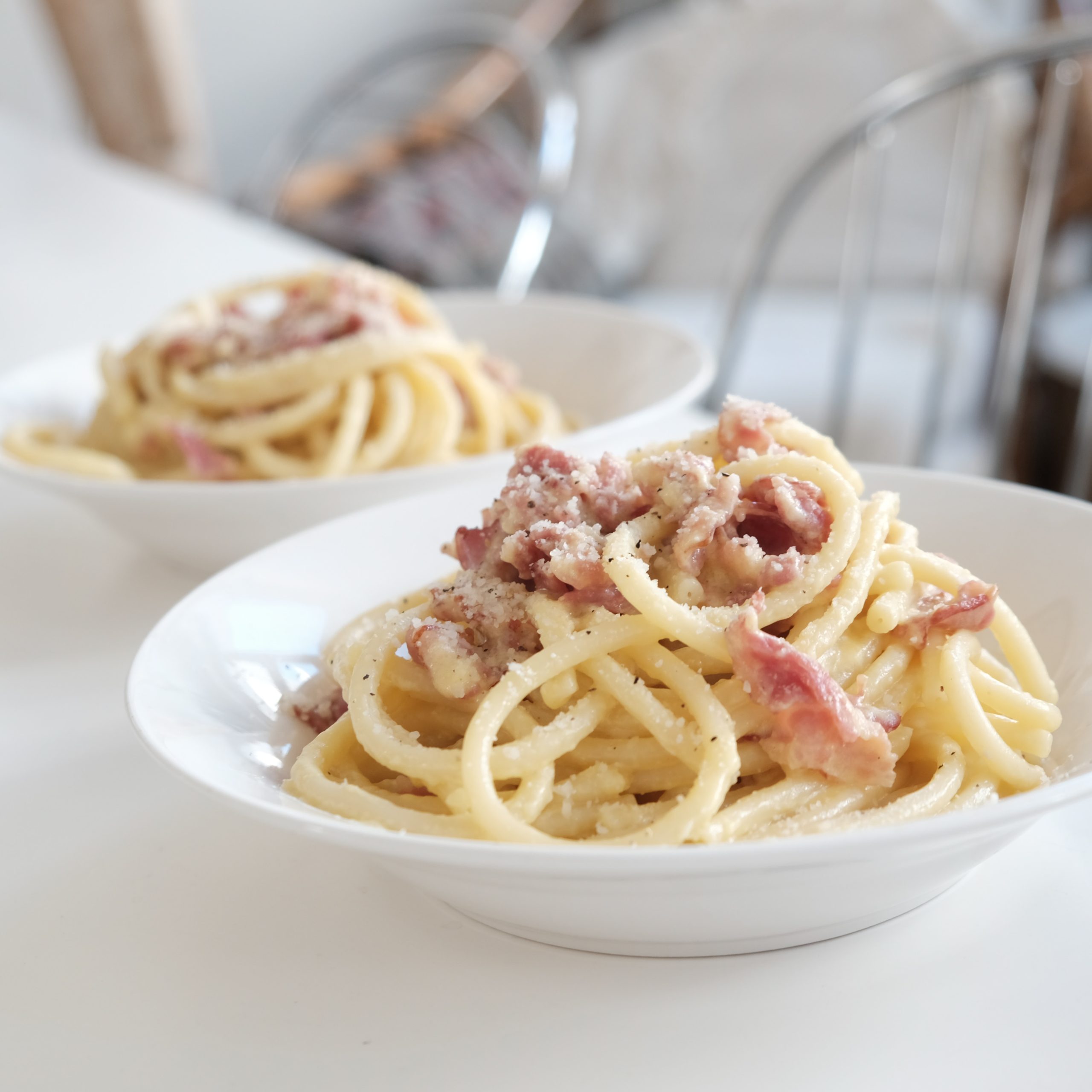 Pâtes à la carbonara