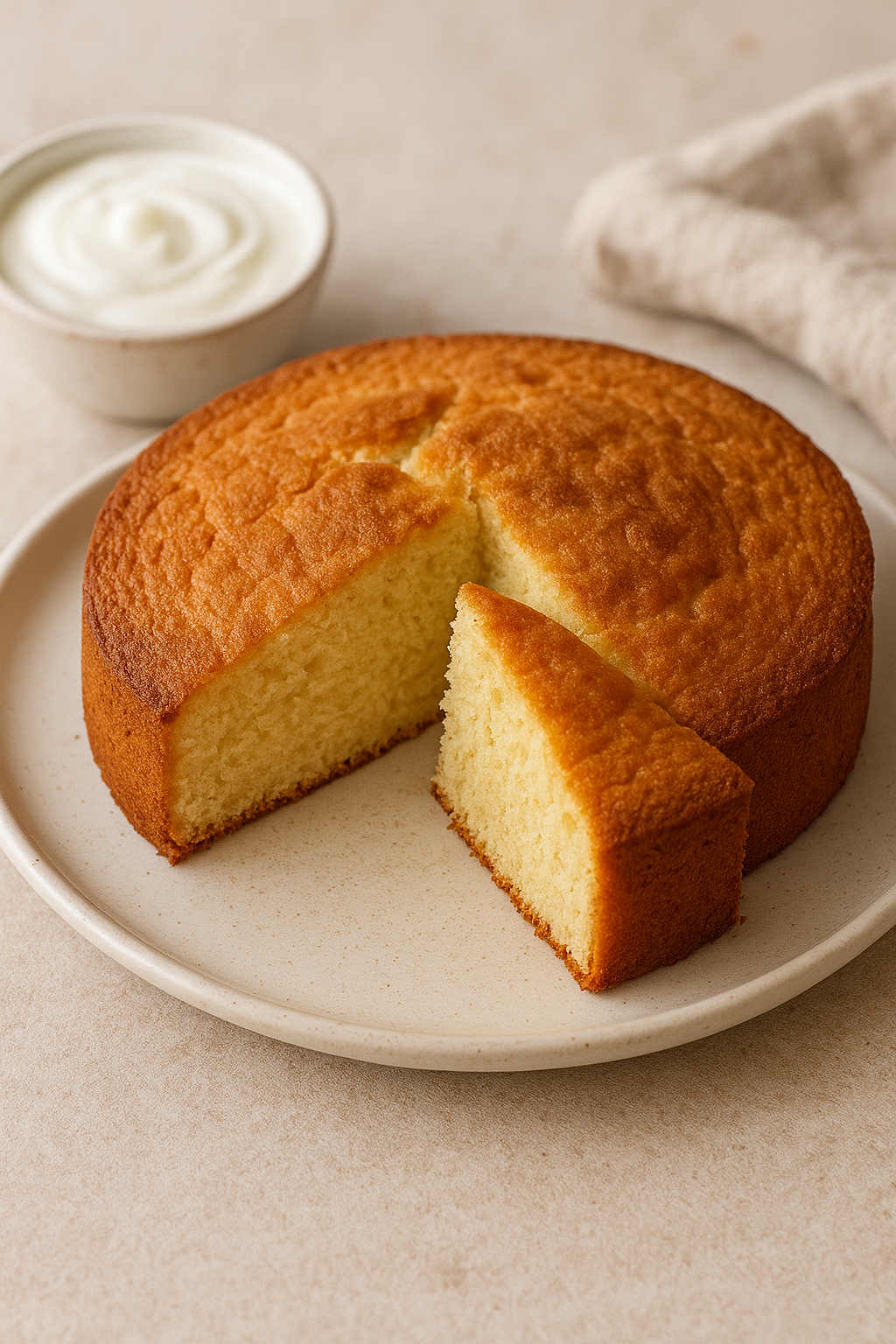 Gâteau au yaourt sans sucre