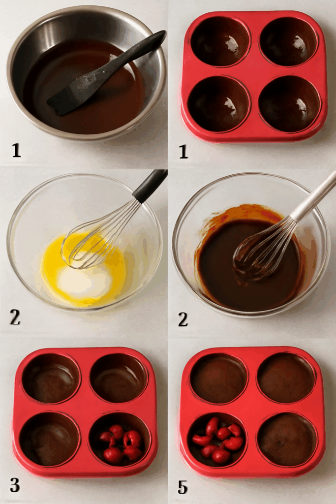 Dôme en chocolat noir lisse et brillant, garni de mousse à la framboise, posé sur une base croquante de sablé breton et décoré de framboises fraîches.