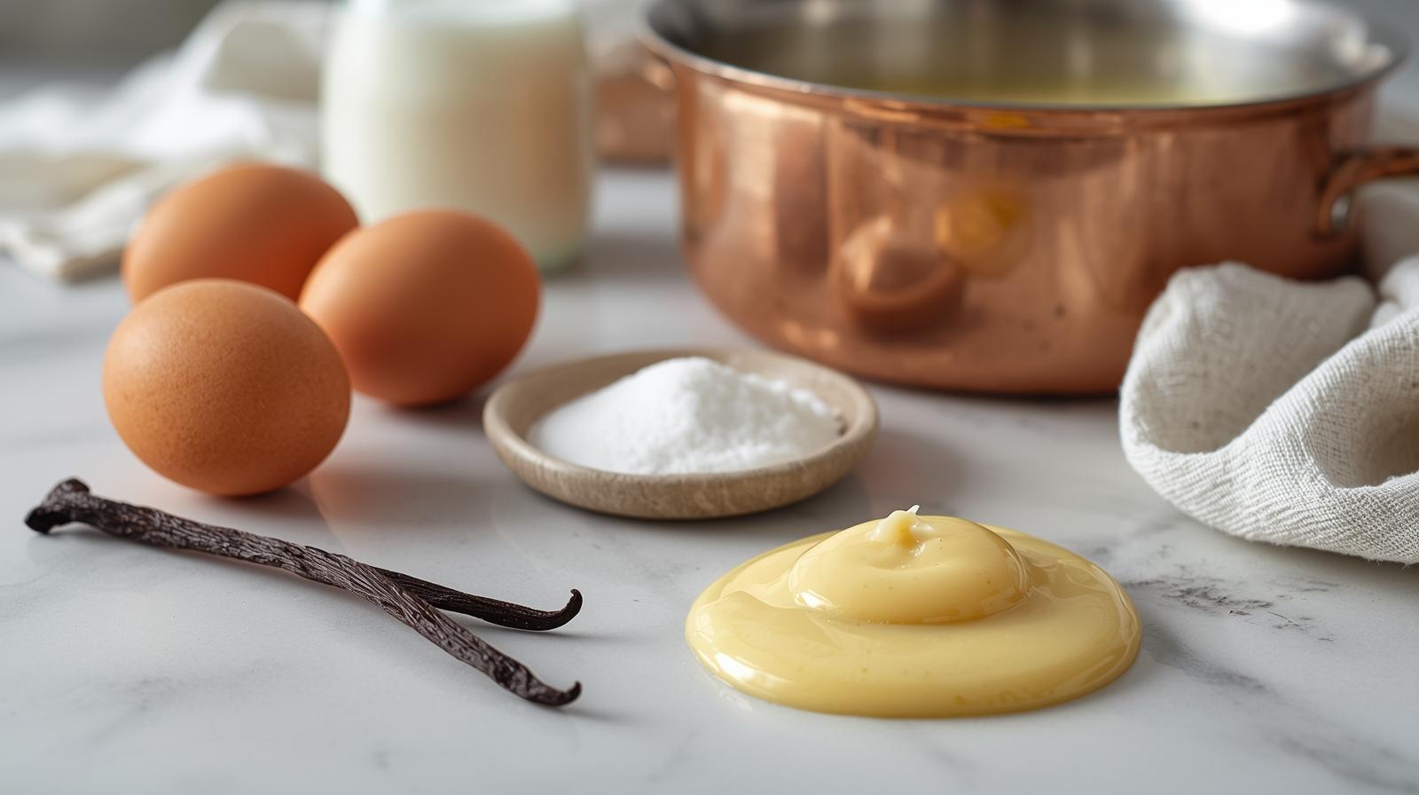 Crème anglaise à la Vanille