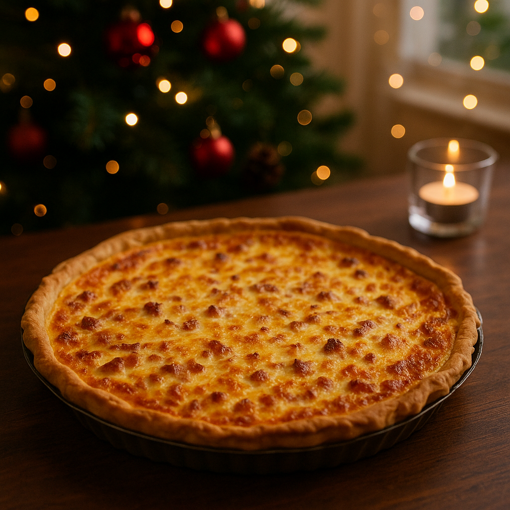Quiche Lorraine (version classique, pour 4–6 parts)